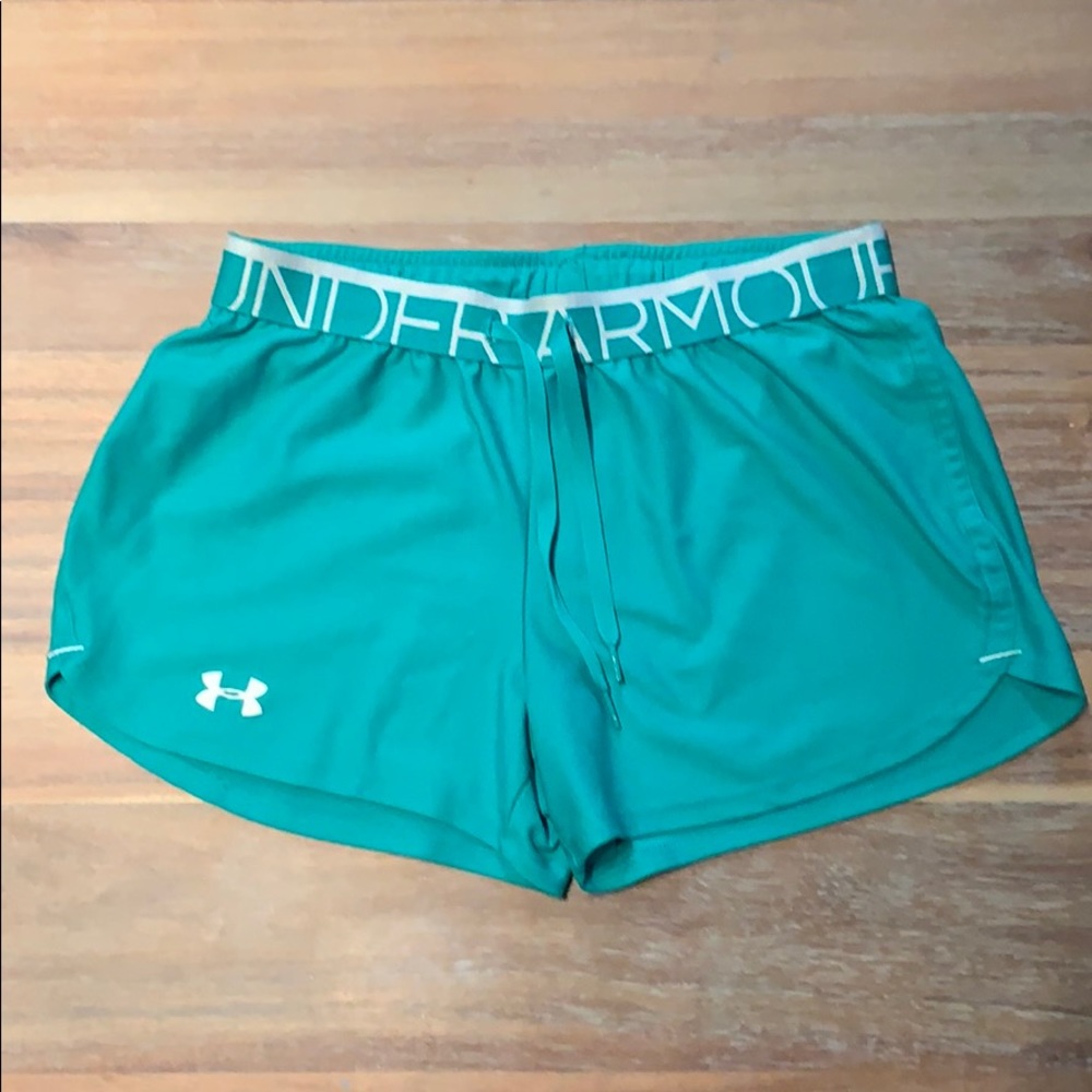 Green Under Armour Shorts